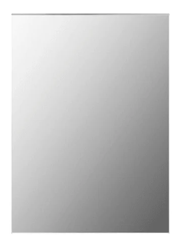 Miroir sans cadre de salle de bain 50 cm — Réf. DST214