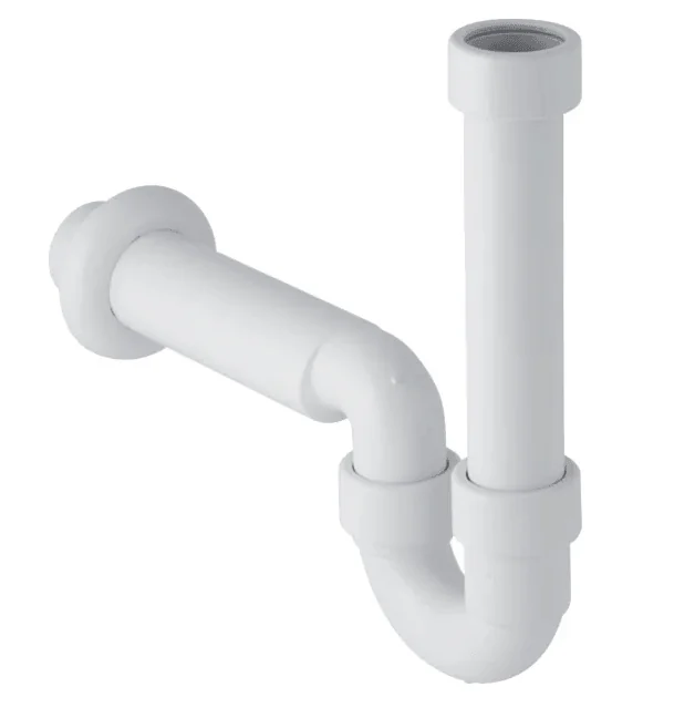 Siphon en tube coudé Geberit pour lavabo et bidet — Réf. GEB015