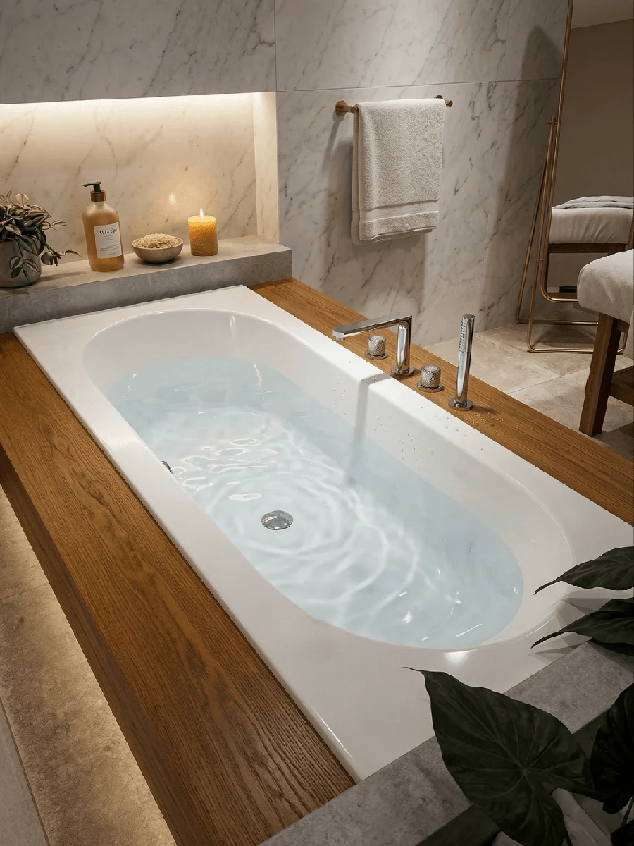 Baignoire Novospace 160 x 70 cm — Réf. DST015