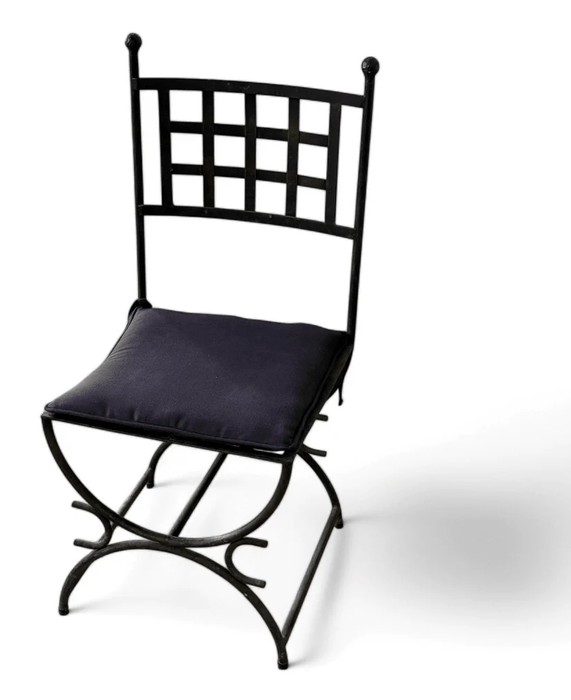 Chaise en fer forgé — Réf. DST205