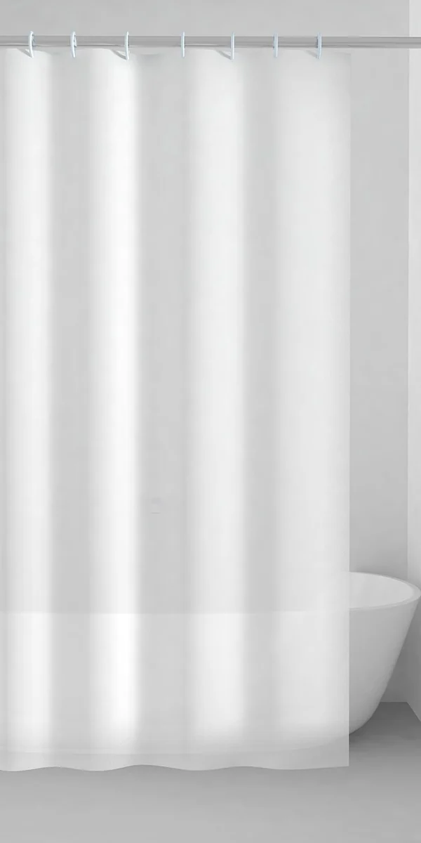 Rideau de douche 180 x 200 cm Gedy — Collection Basic — Réf. GED008