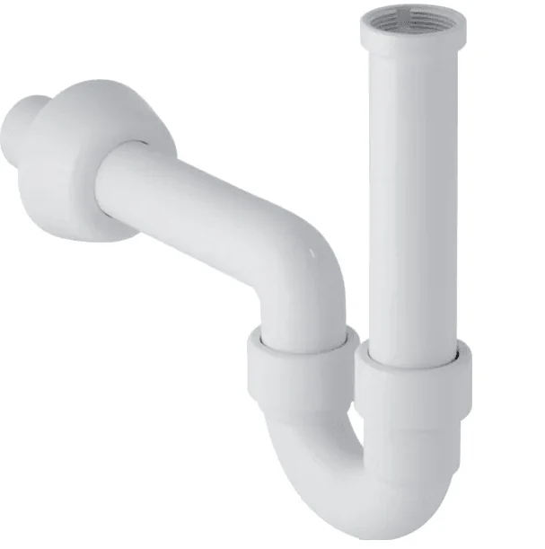 Siphon en tube coudé Geberit pour lavabo et bidet — Réf. GEB005