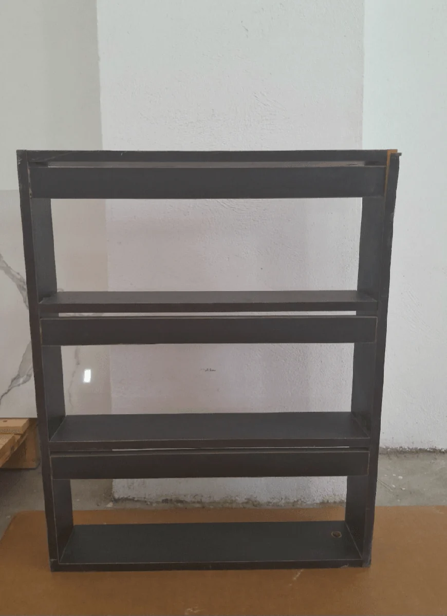 Niche murale noir 60 cm — Réf. DST179