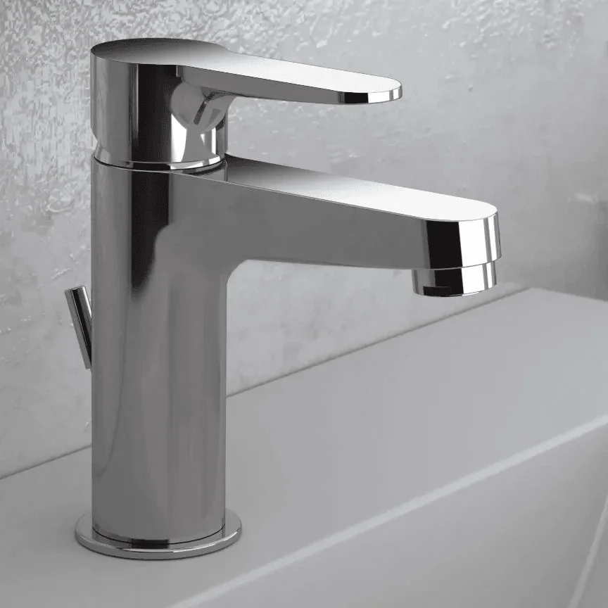 Mitigeur de lavabo Remer avec tirette et vidage / Collection Winner — Réf. REM005