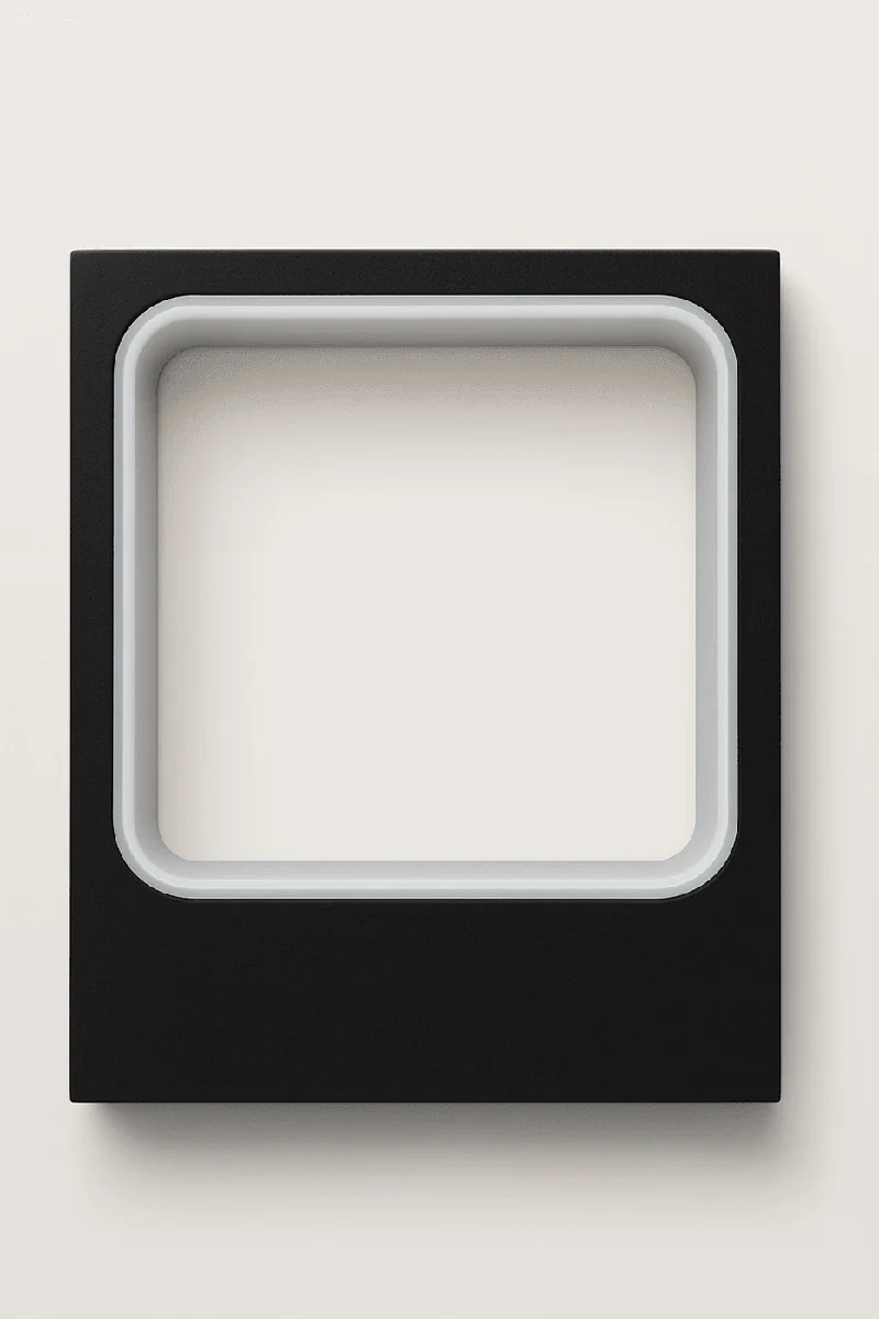 Support verre porte-balai Nofer / Collection Corinto — Réf. DST007