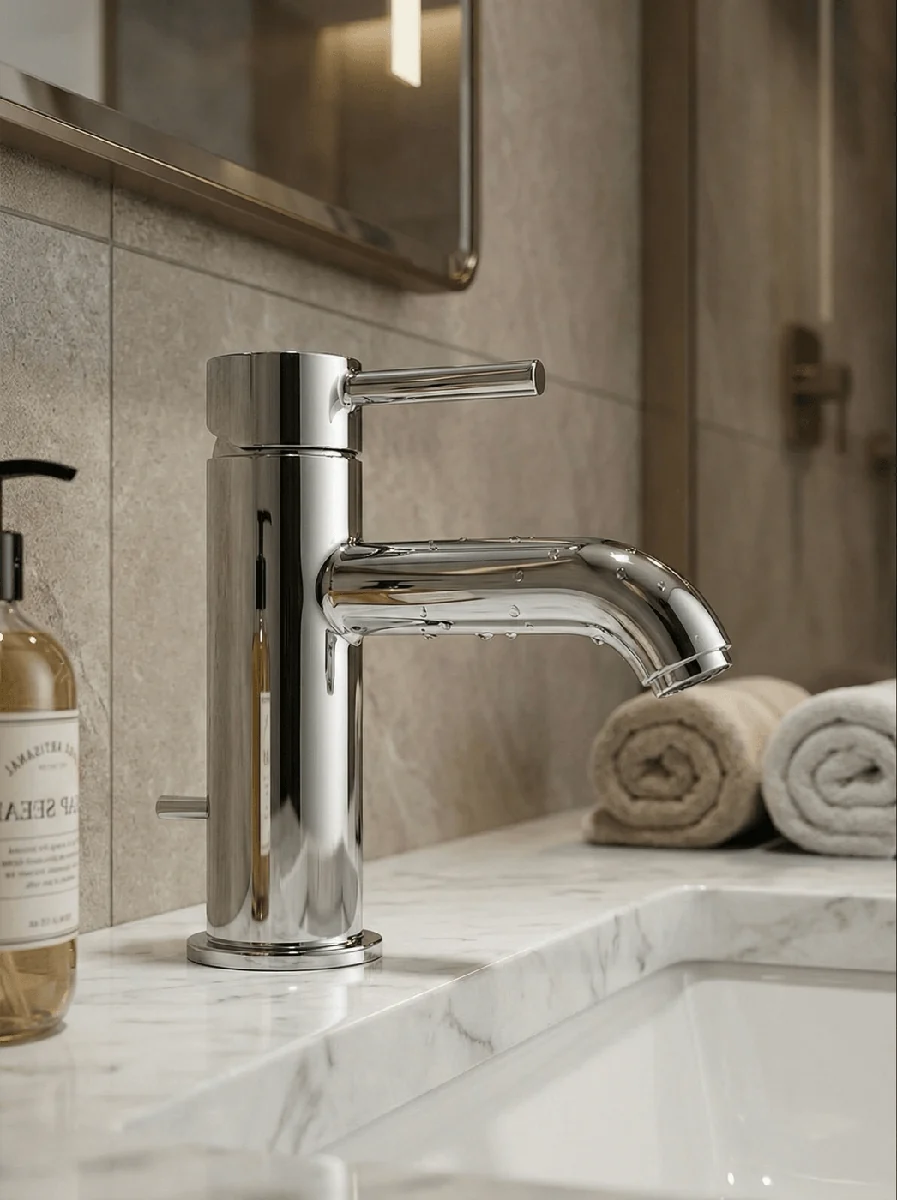 Mitigeur de lavabo monotrou Delepine / Collection GAO — Réf. DEL005