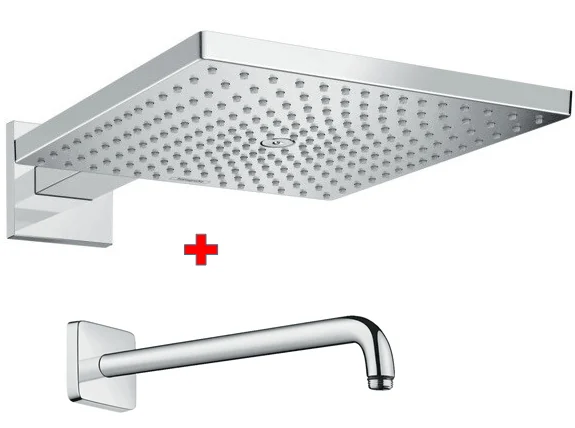 Douche de tête Hansgrohe Raindance E 300 Air 1 jet avec bras de douche (avec quelques rayures apparentes) — Réf. HAN014