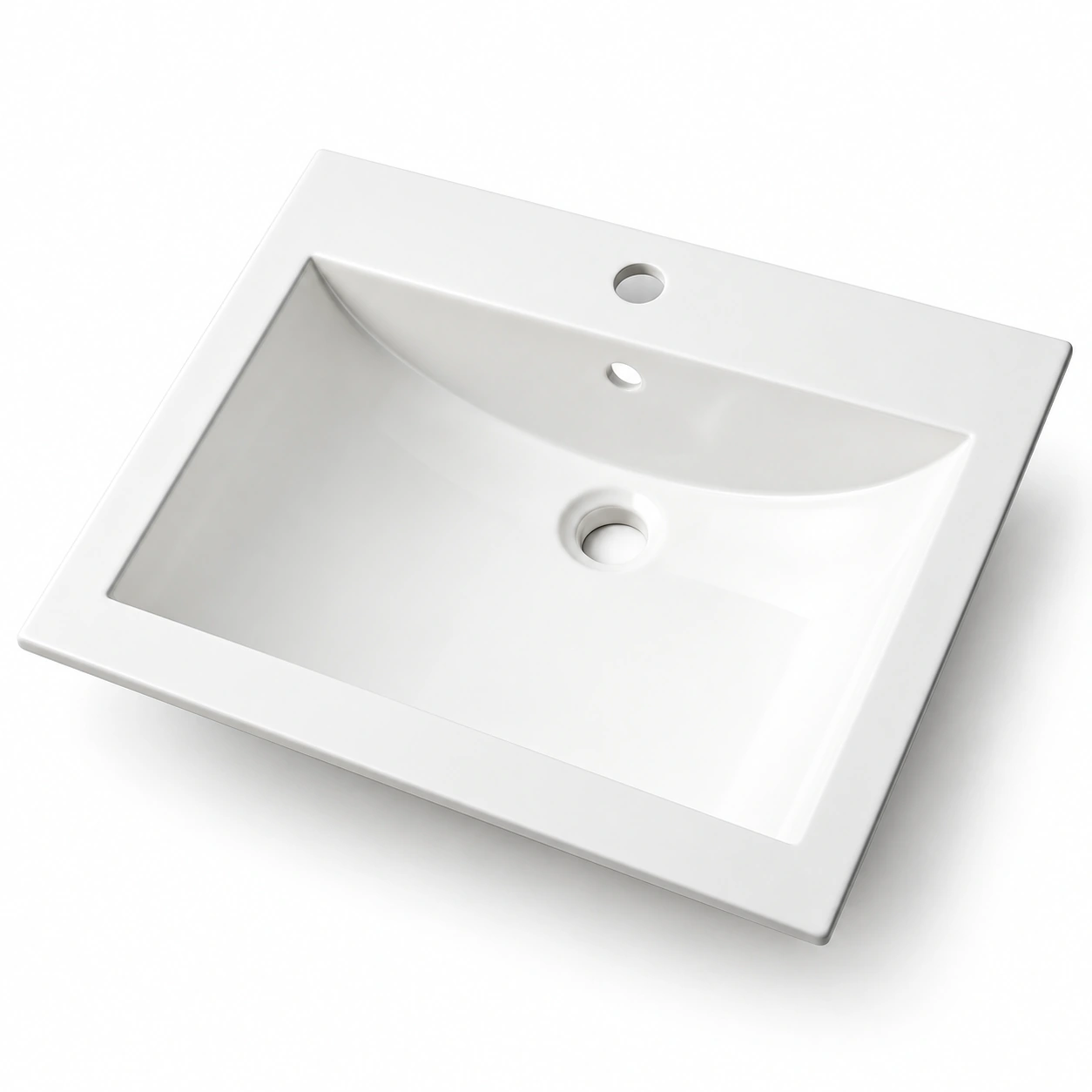 Plan-vasque Quadro 60 cm — Réf. DST098