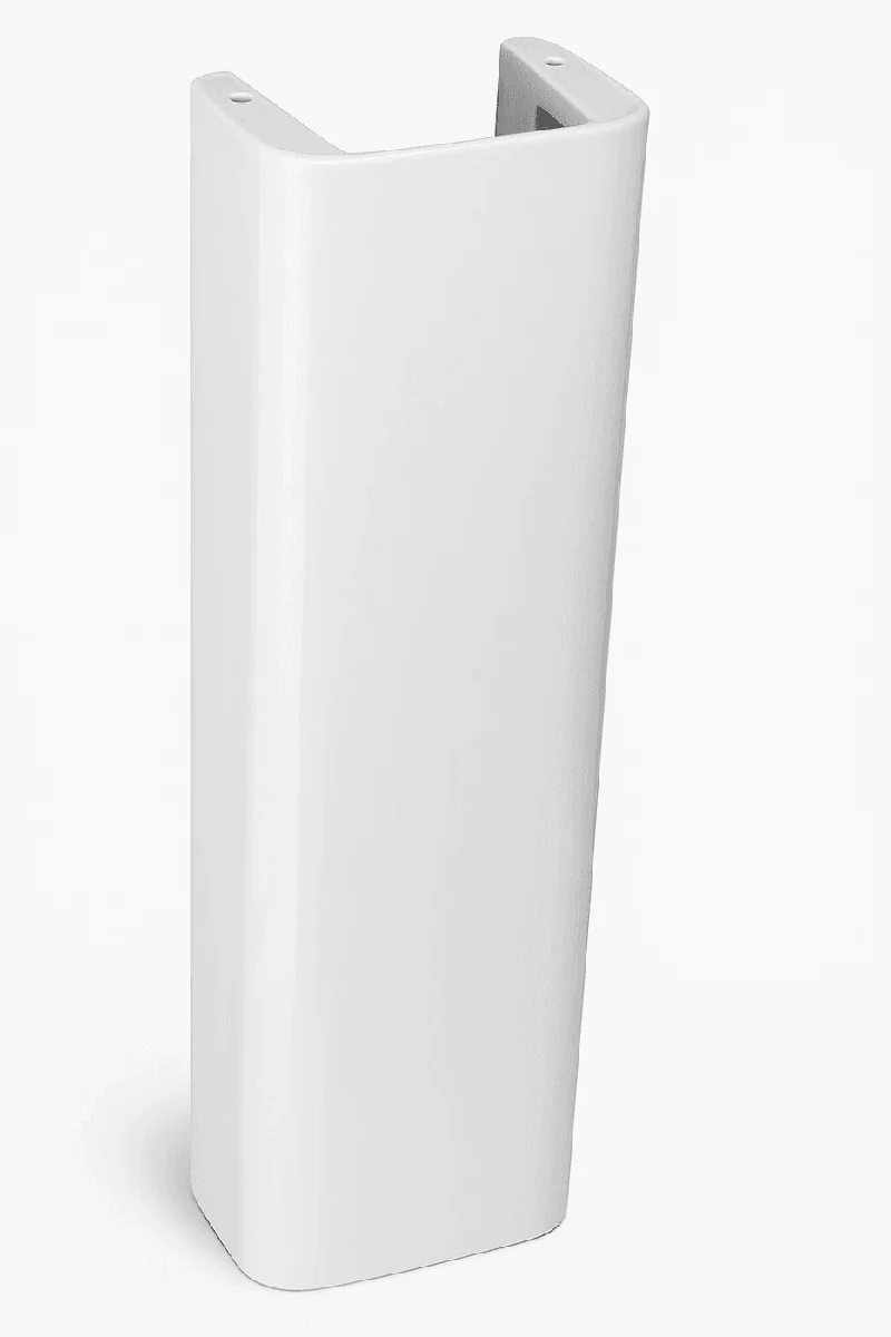 Colonne de lavabo Laufen 70 cm (avec une fissure apparente) / Collection Form — Réf. LAU001