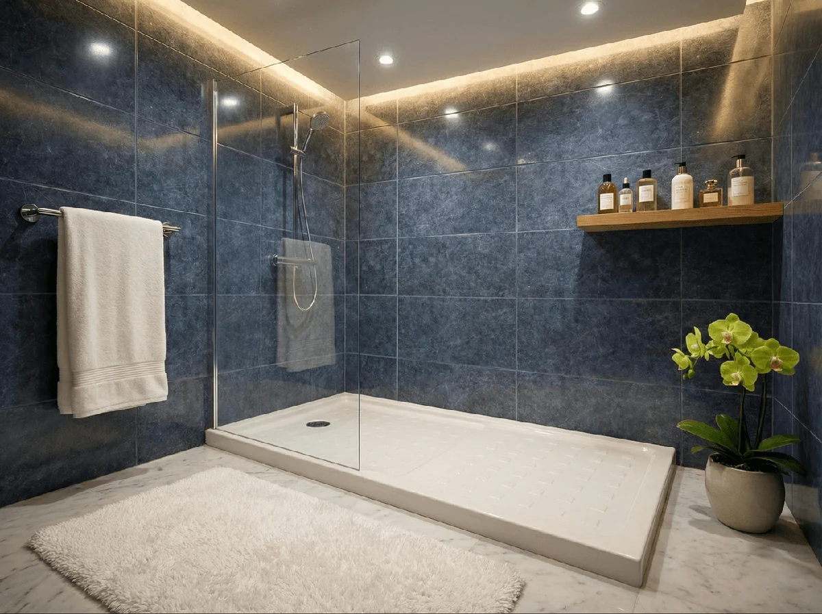 Receveur Duetto 154 x 80 cm sans vidage (ancien article d'exposition) — Réf. DST066