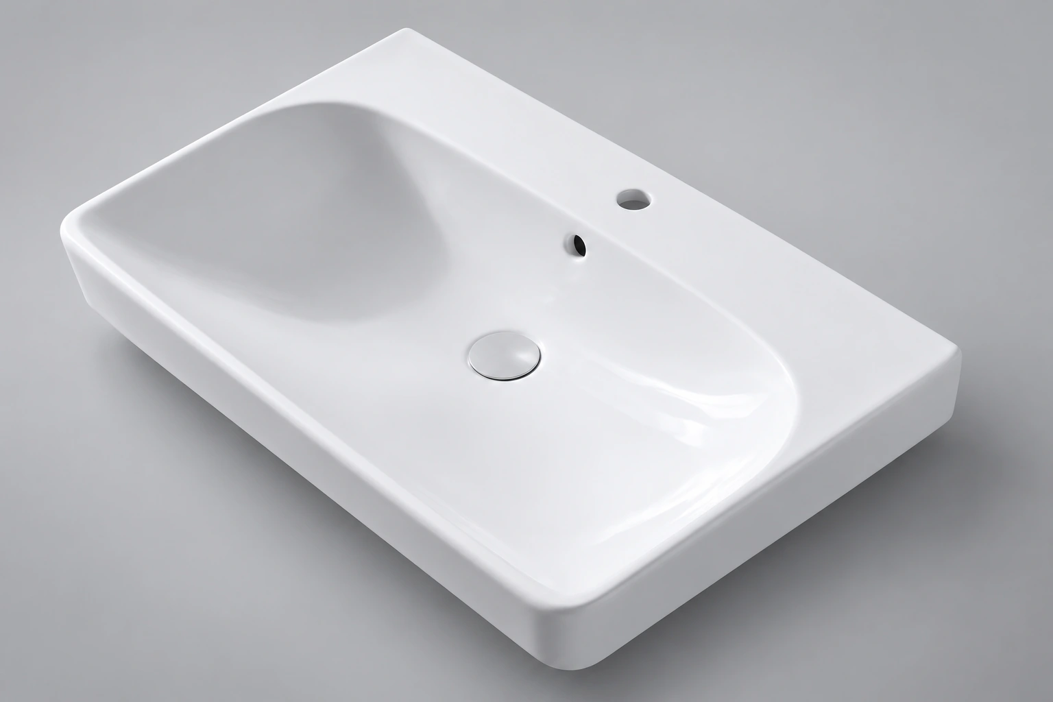Lavabo Keramag square 90 cm / Collection Smyle — Réf. KER003